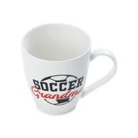 Soccer Grandma Porcelain Barrel Mug