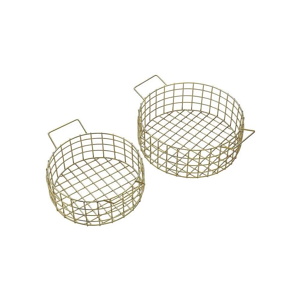 Kendall Centerpiece Baskets 2-Piece Set