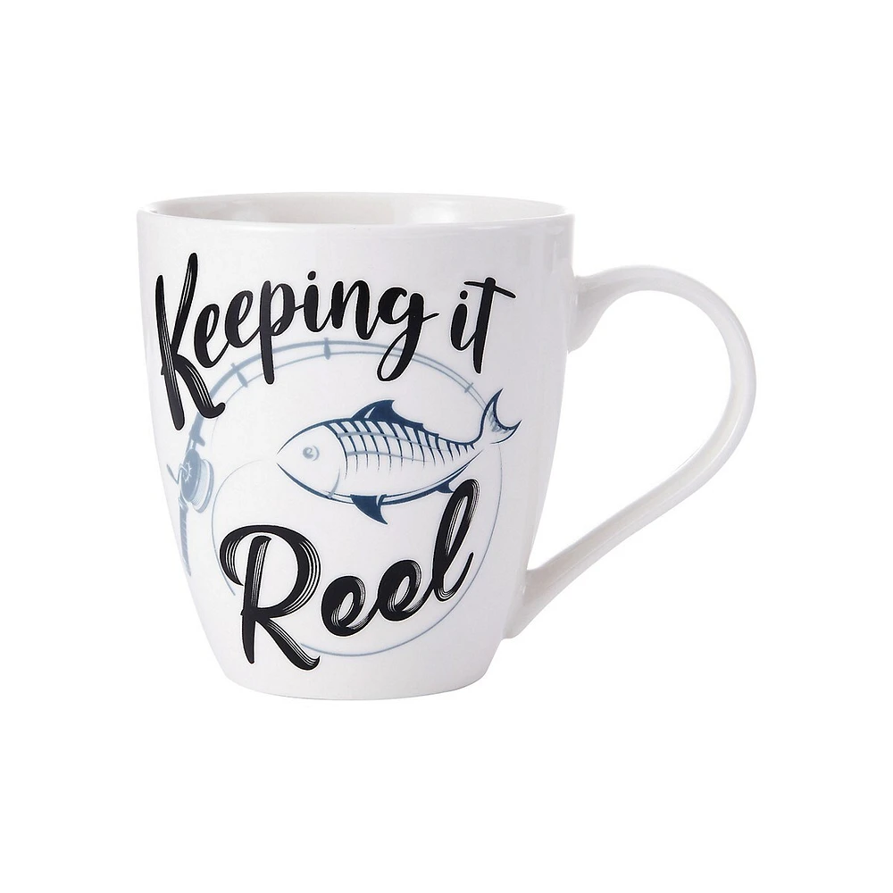 Keeping It Reel Porcelain Mug