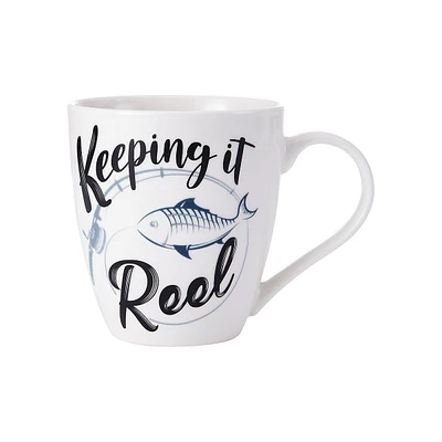 Keeping It Reel Porcelain Mug