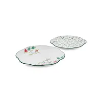 Ensemble de deux plateaux Winterberry