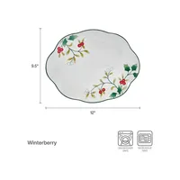 Ensemble de deux plateaux Winterberry