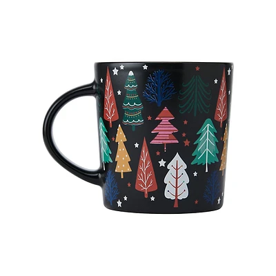 Holiday Trees Porcelain Mug