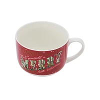 Holiday Merry Little Christmas Porcelain Mug