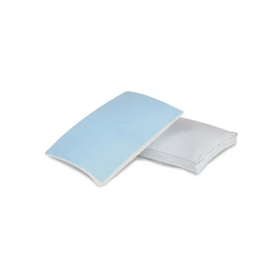 All Sleep Position Performance Hydrogel Cluster Memory Foam Pillow