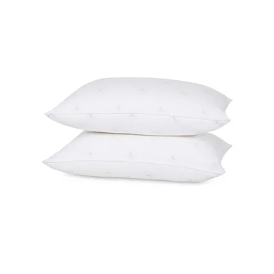 2-Pack All Sleep Position LRL Logo Pillow