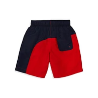 Boy's Active Rec Colourblocked Redondo Volley Swim Shorts