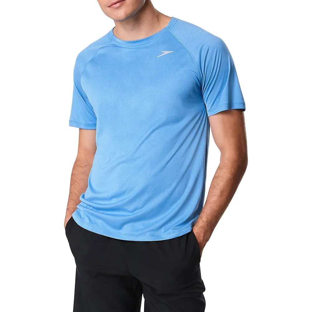 Speedo Active Rec Easy Short-Sleeve Swim T-Shirt