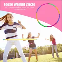 Tanman Toys Hula Hoop Hoopa Hula Hoopla Ring Exercise Ring for Fitness with 30 Inch Diameter for Boys Girls Kids and Adults Beneficial for Sports Playing ( Multi Color )