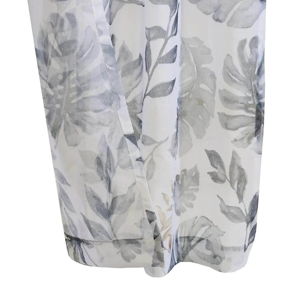 dkny watercolor leaves curtains