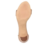 Pruce Strappy Cutout Leather Dress Sandals