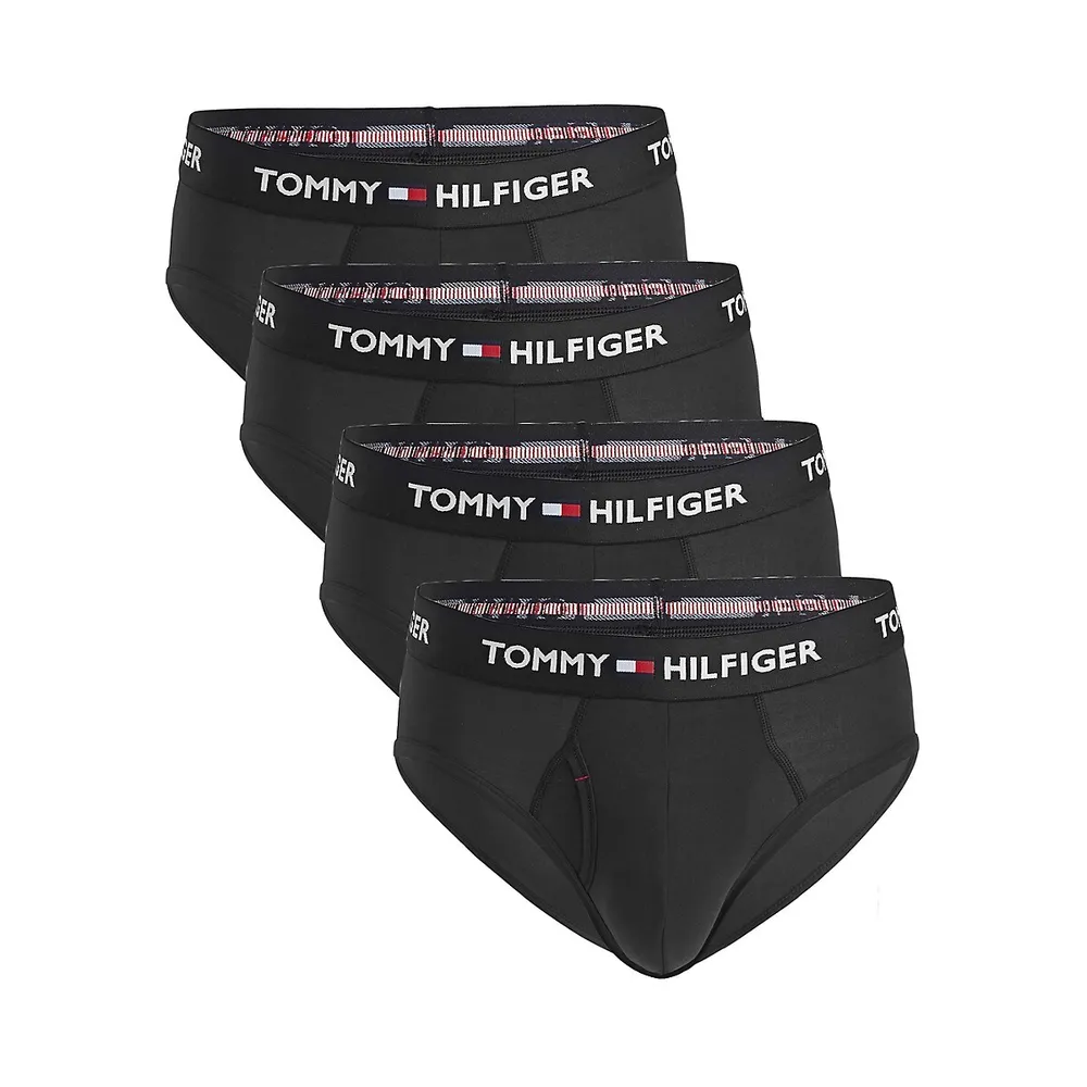 Men's Tommy Hilfiger 4-pack Everyday Brushed Microfiber Briefs