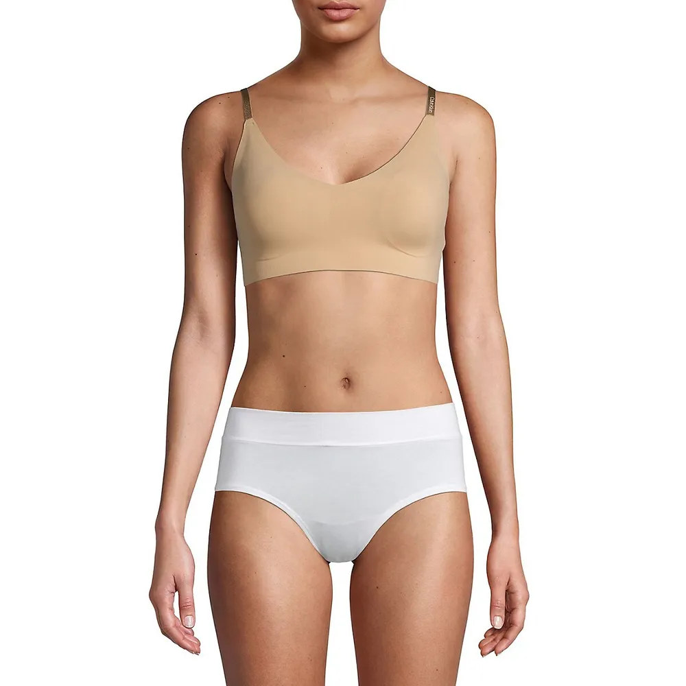 Calvin Klein Underwear Invisibles Adjustable Strap Bralette In