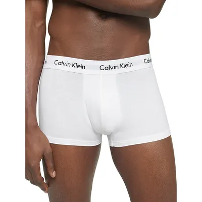 3-Pack Cotton Stretch Low Rise Trunks