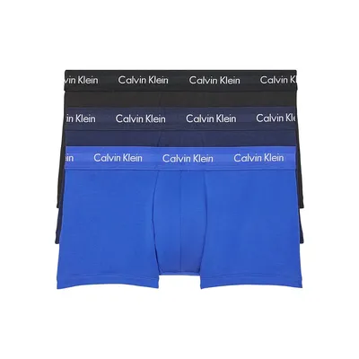 3-Pack Cotton Stretch Low Rise Trunks