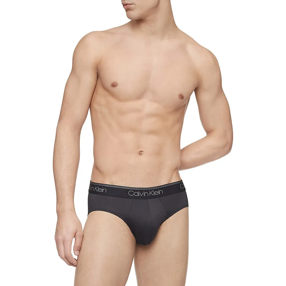 3-Pack Microfibre Stretch Hip Briefs