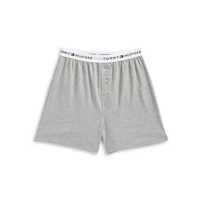 Athletic Knit Boxer Shorts