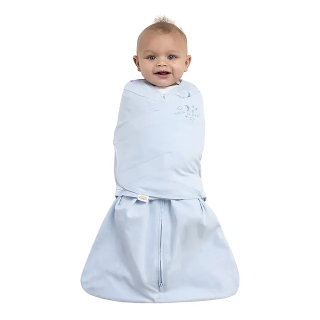 HALO SleepSack Swaddle Midnight Moons Baby Sleeping Bag, 1.5 Tog