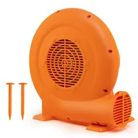 380w550w750w 1.0hp Air Blower For Inflatables W/ 25ft Wire &gfci Plug Indoor Outdoor