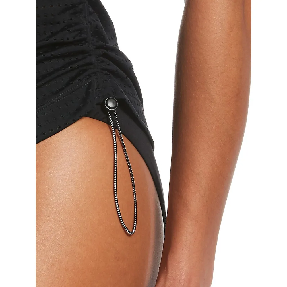 Solid Layered Tankini Top