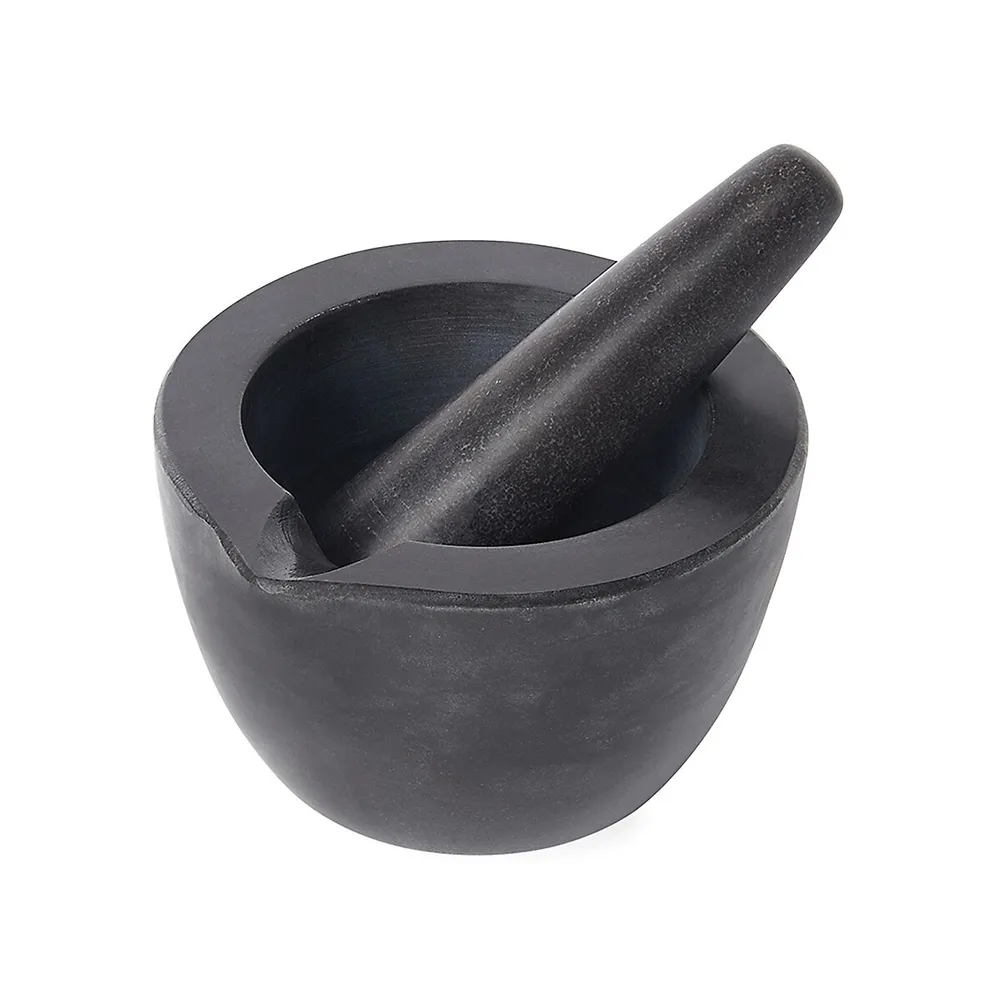 2-Piece Marble Mortar & Pestle Set