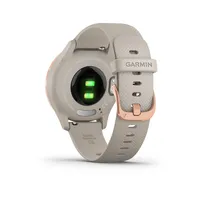 vivomove® 3S, Stainless Steel Bezel and Silicone Band