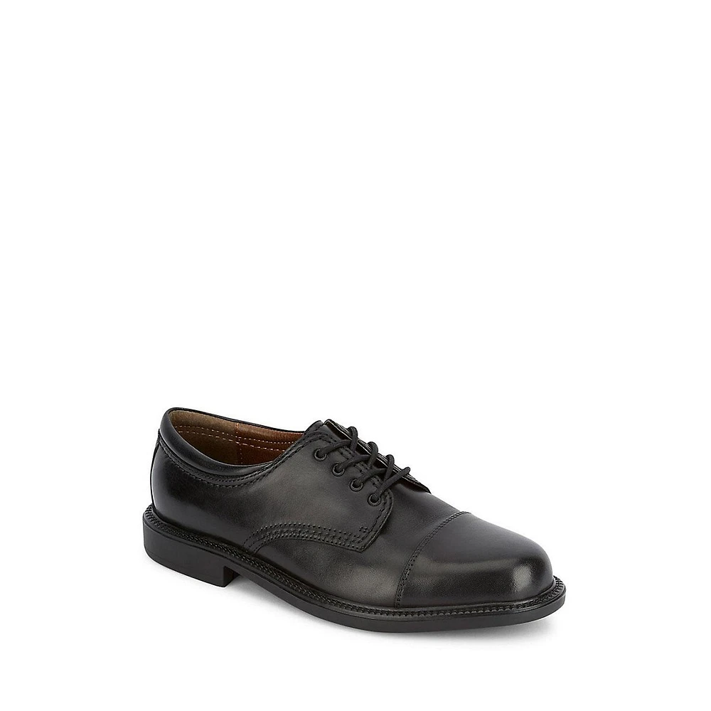 Men's Gordon Leather Cap-Toe Derby Shoes