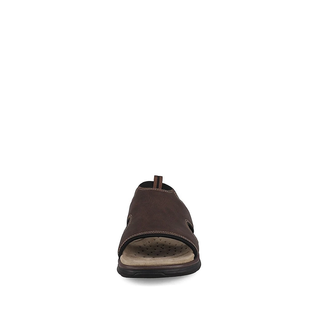 Men's Barlin Cutout Slide Sandals