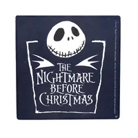 The Nightmare Before Christmas Jack Sally Zero 4 Piece Coaster Set