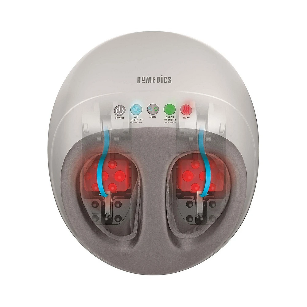 Appareil de massage Shiatsu pour les pieds avec chaleur Air Pro de HoMedics