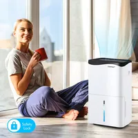100-pint Dehumidifier For Home & Basements W/ Smart App& Alexa Control
