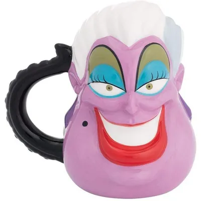 Disney The Little Mermaid Ursula 20 Oz. Ceramic Sculpted Mug