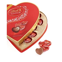 Boîte-cadeau en forme de cœur Amour avec chocolats au lait