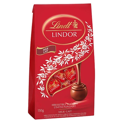 Sac de truffes en chocolat au lait Lindor