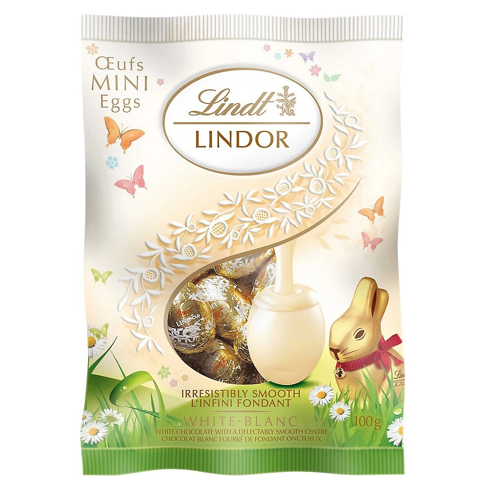 Œufs miniatures au chocolat blanc