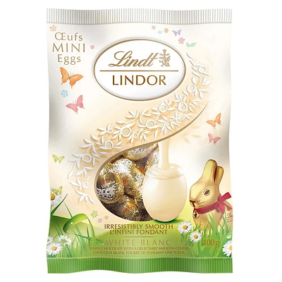 Œufs miniatures au chocolat blanc
