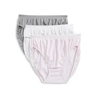 3-Pack Comfies Microfiber French Cut