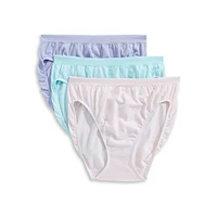 3-Pack Comfies Cotton French Cut Briefs