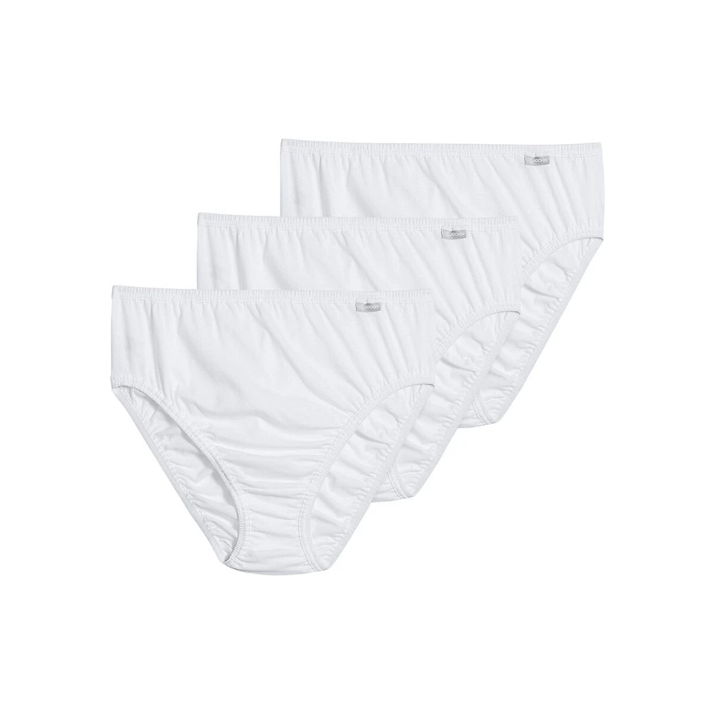 3-Pack Elance Cotton French-Cut Briefs