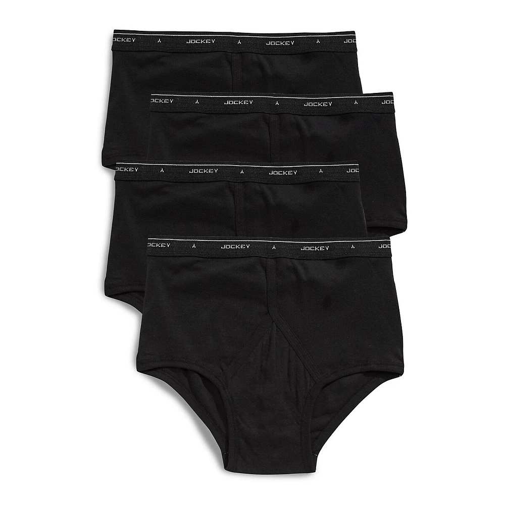 Jockey Four-Pack Classic Full-Rise Briefs