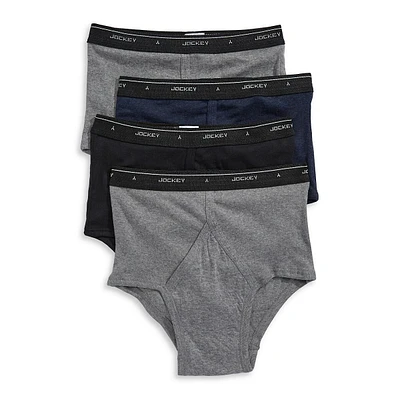 Four-Pack Classic Full-Rise Briefs