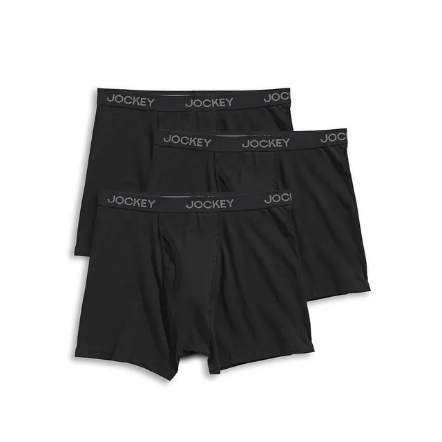 Jockey 3-Pack Classic Stretch Boxer Briefs with Staycool+ Technology