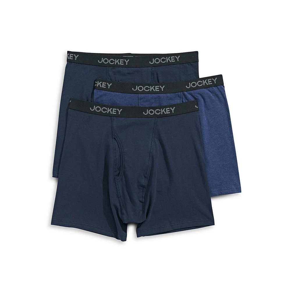 3-Pack Classic Stretch Midway Briefs with Staycool+ Technology