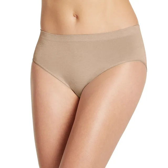 Women's High Waist Cotton Briefs In Classic White - Lake Jane Studio