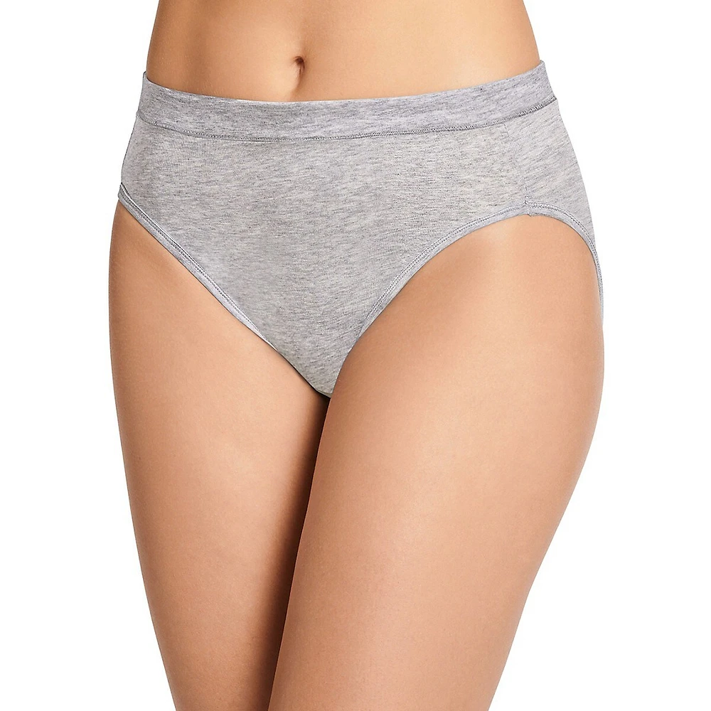 Culotte échancrée en coton Cotton Stretch