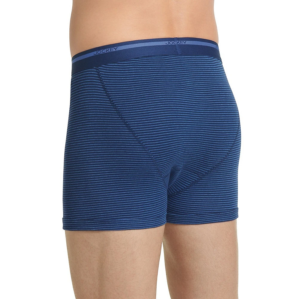 Classic Three-Pack Lightweight Cotton Boxer Brief Set