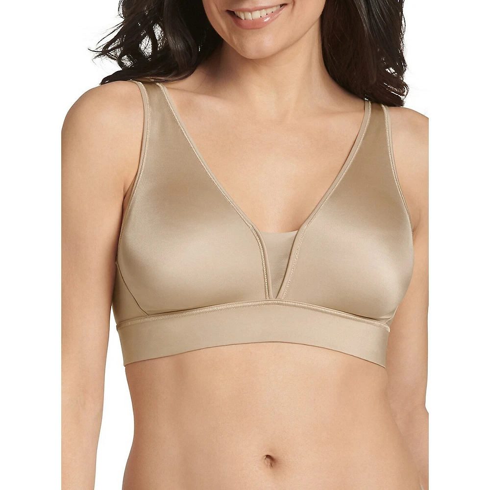 Jockey Women's Forever Fit Supersoft Modal V-Neck Molded Cup Bra