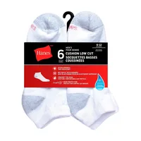 Men's Red Label 6-Pair FreshIQ Low-Cut Socks Set