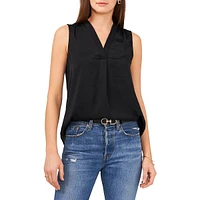 V-Neck Rumple Blouse