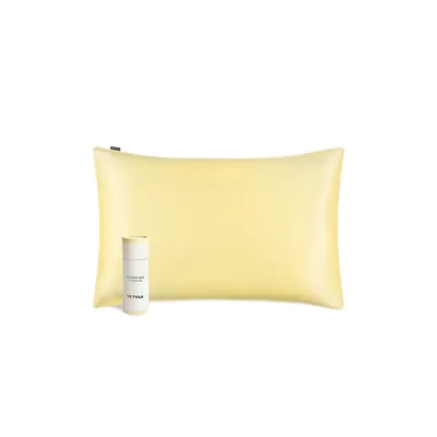 Lilyáurea Non-colorants Golden Silk Pillowcase